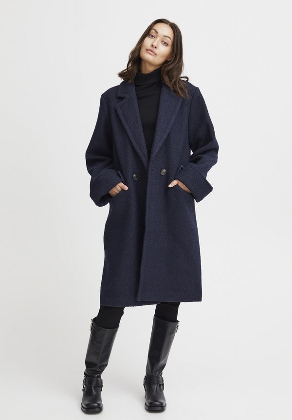 FRPALMA - Classic coat - Dark Peacoat2