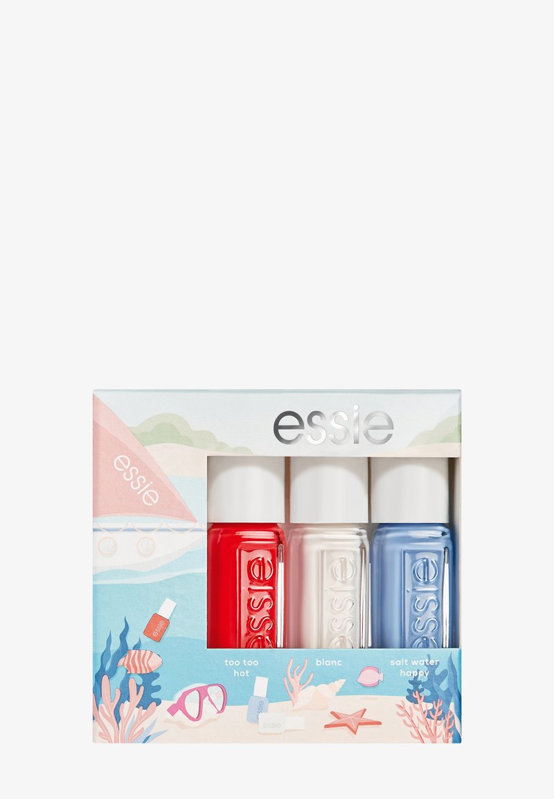 Essie SUMMER NAIL POLISHKIT MINI TRIO Kit unghie too too hot