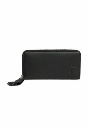 Calvin Klein Jeans RFID WRISTLET ZIP AROUND - Portemonnee - black