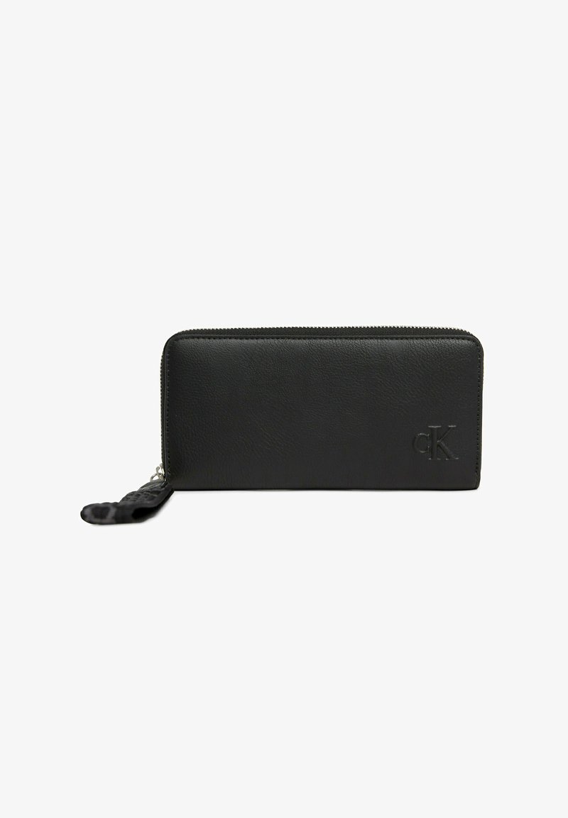 Calvin Klein Jeans RFID WRISTLET ZIP AROUND - Wallet - black