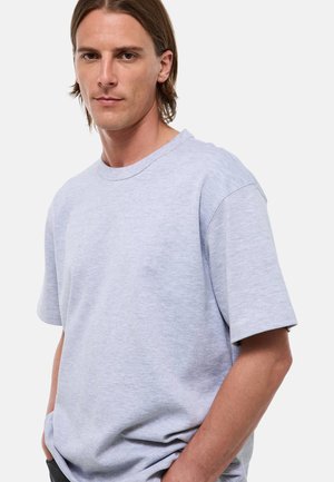 Monoprix, T-SHIRT - T-shirt basique - gris chine clair