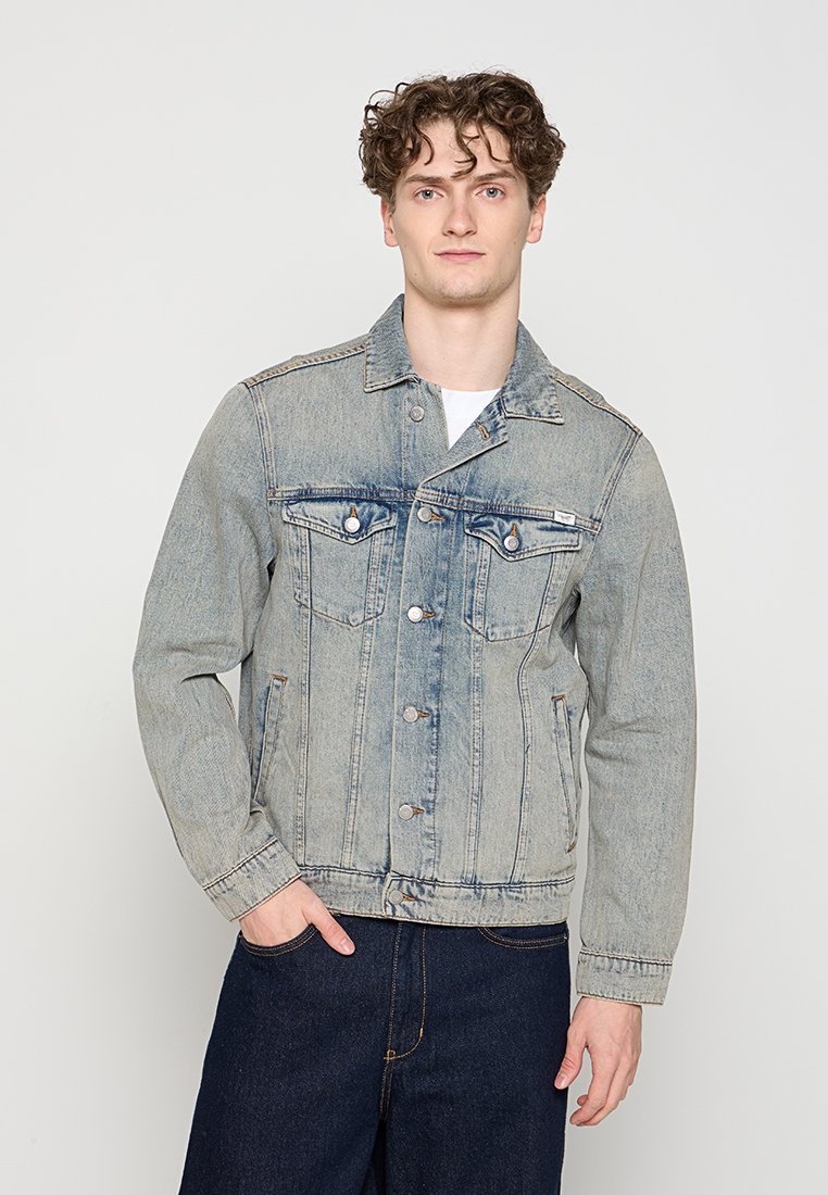 mustang Spijkerjas donkerblauw