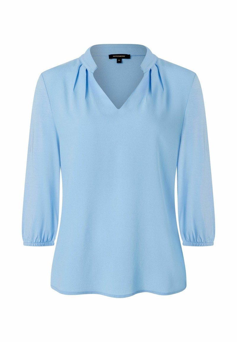 More & More 3/4 SLEEVE - T-shirt à manches longues - hellblau