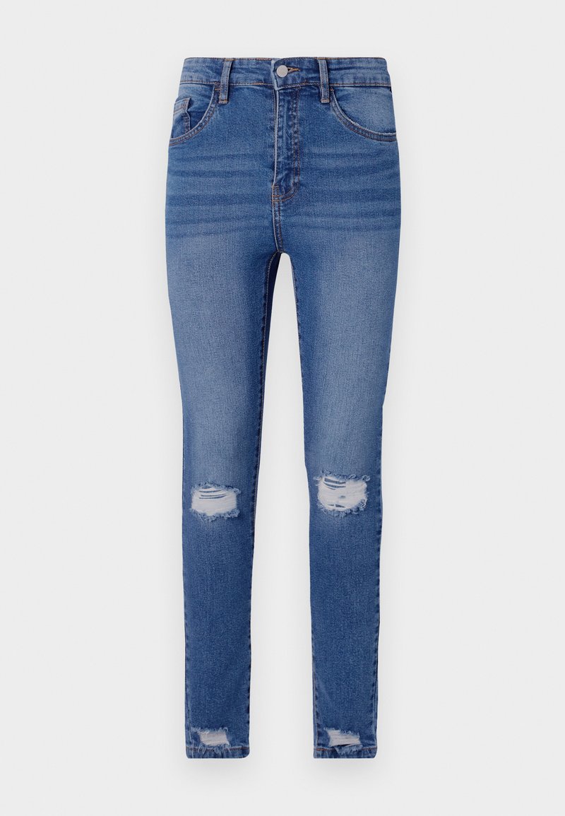 Denim Project Jeans Skinny Fit blauw denim/bluedenim