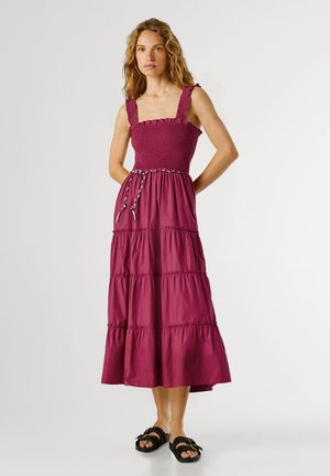 Pepe Jeans, AVRIL DRESS - Freizeitkleid - cranberry pink