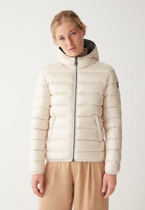 WITH FIXED HOOD - Dunjacka - offwhite