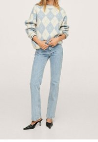 Mango Jumper - light blue