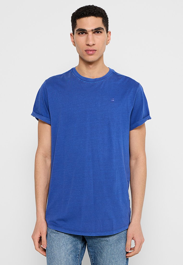 G-Star T-shirt basic blauw