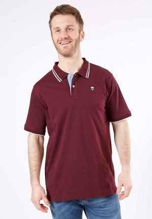 CLASSIC MODERN - Polo - bordeaux