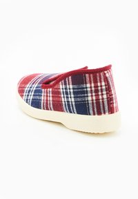 Damart Pantuflas - rouge carreaux