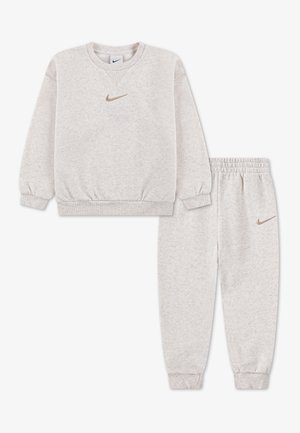 Nike Sportswear, CREW SET UNISEX - Survêtement - pale ivory heather