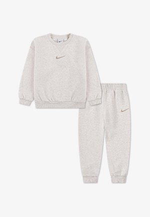 Nike Sportswear, CREW SET UNISEX - Survêtement - pale ivory heather
