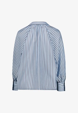 zero, Langærmet T-shirt - blue brown