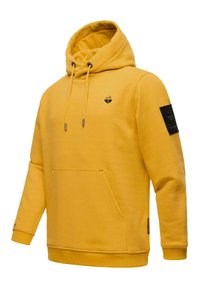 STONE HARBOUR BODO SHAIN - Felpa con cappuccio - mustard yellow