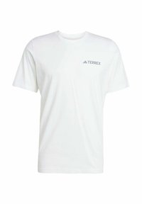 MOUNTAIN - Print T-shirt - white grey three