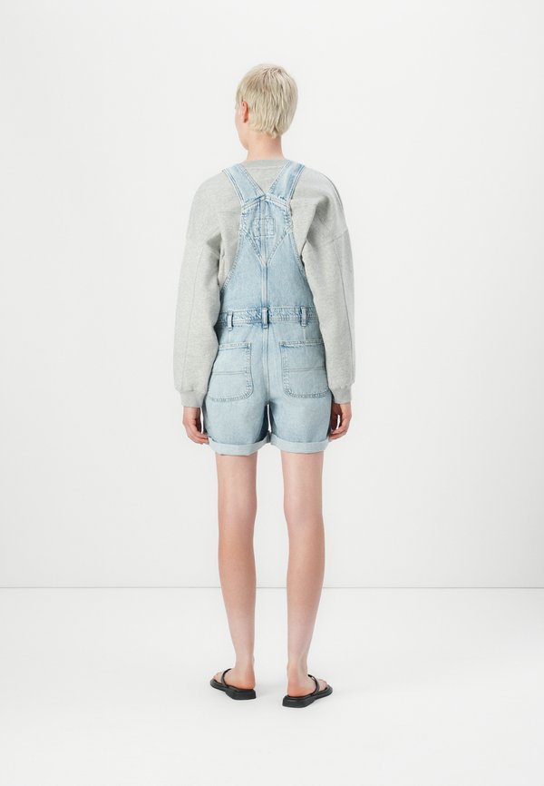 SHORTALL SUPER - Dungarees - light indigo3