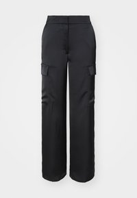 HAKILA - Armijas stila bikses - black