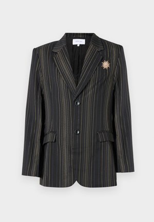 RICHIE STRIPE SINGLE BREASTED UNISEX - Blazer - black