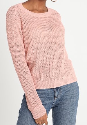 Striktrøje - light pink