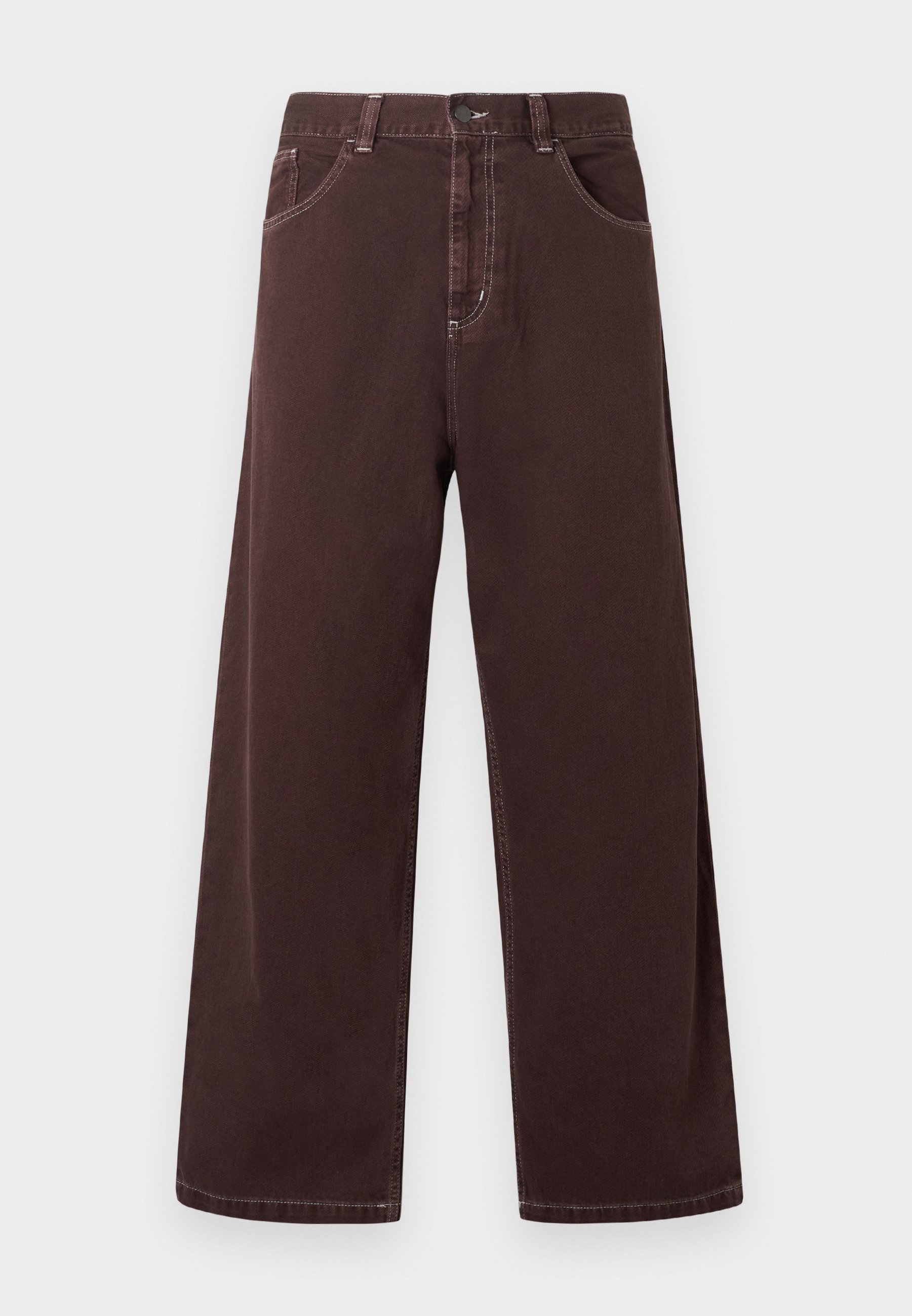 Carhartt WIP BRANDON - Broek - palisander stone dyed/bruin