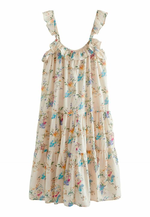 Koton TISSUED PRINTED SET - Pyjama - yellow/jaune - ZALANDO.FR