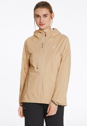 NARELA - Waterproof jacket - cashew