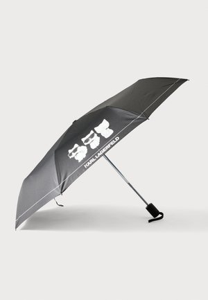 KARL LAGERFELD, IKON CHOUP UMBRELLA - Sateenvarjo - black