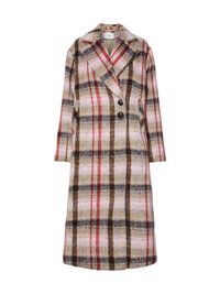 YASCIRA - Classic coat - orchid pink/brown