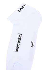 Bruno Banani 9ER PACK COFFEY - Socken - weiß