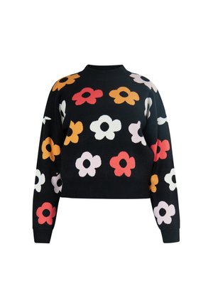 CO-BRANDED WITH SWIRLY - Jumper - schwarz mehrfarbig
