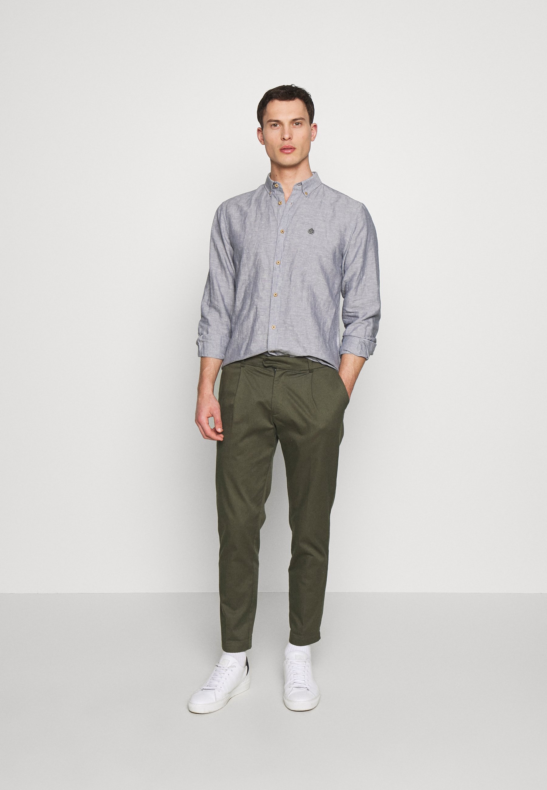 Springfield Skjorte greys Zalando.no Springfield Skjorte - greys