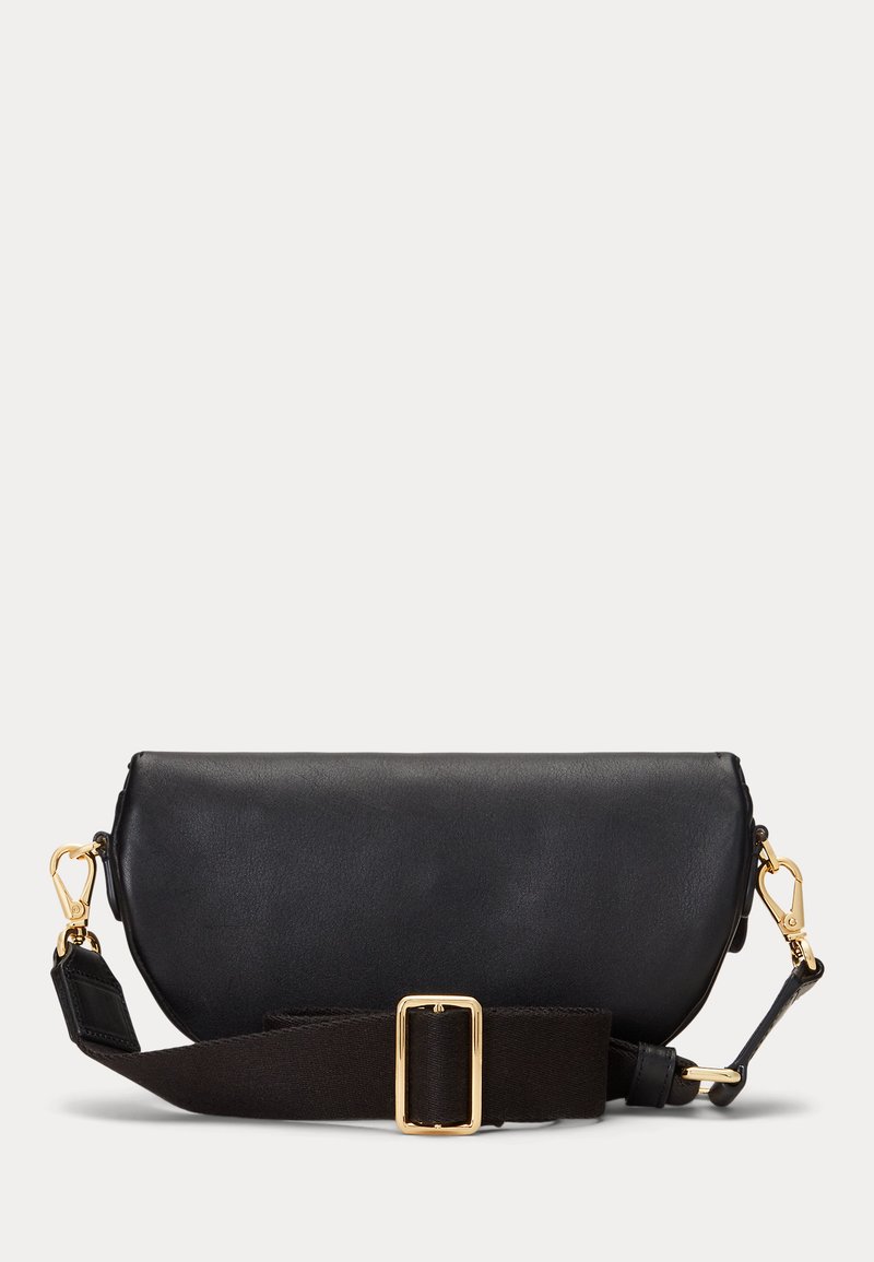 Lauren Ralph Lauren LEATHER MARCY BELT BAG - Gürteltasche - black 