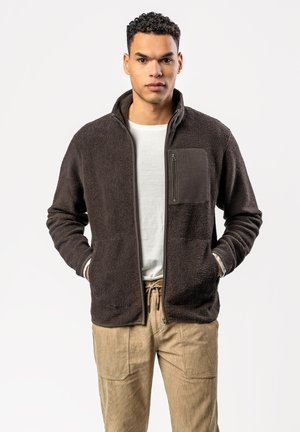 SENNA - Fleecejacke - walnut