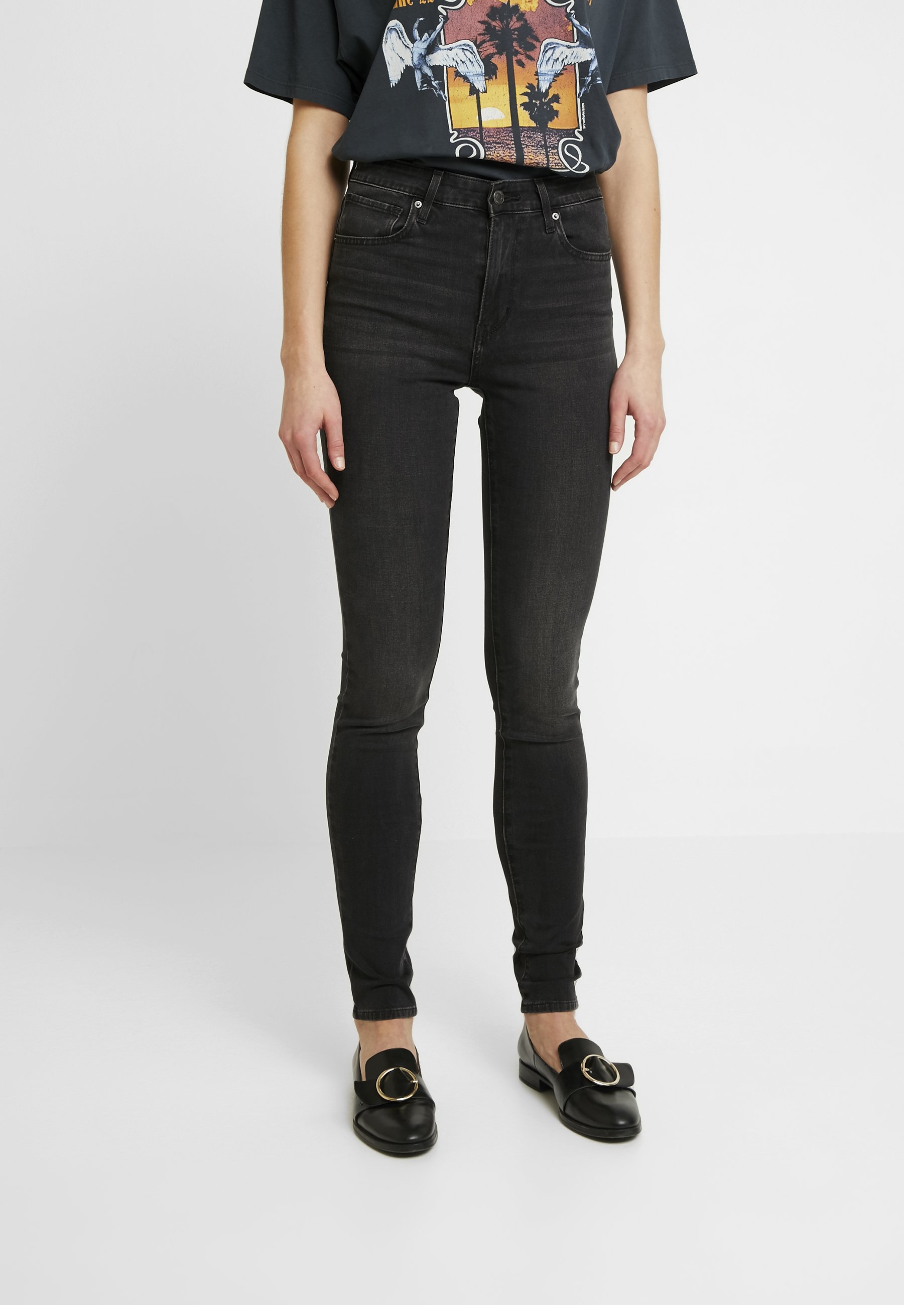 Levi's® 721 HIGH RISE SKINNY - Jeans Skinny Fit - shady acres/black denim -  