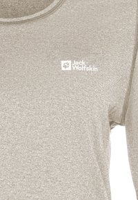 Jack Wolfskin SKY THERMAL - Maglietta a manica lunga - pale sand