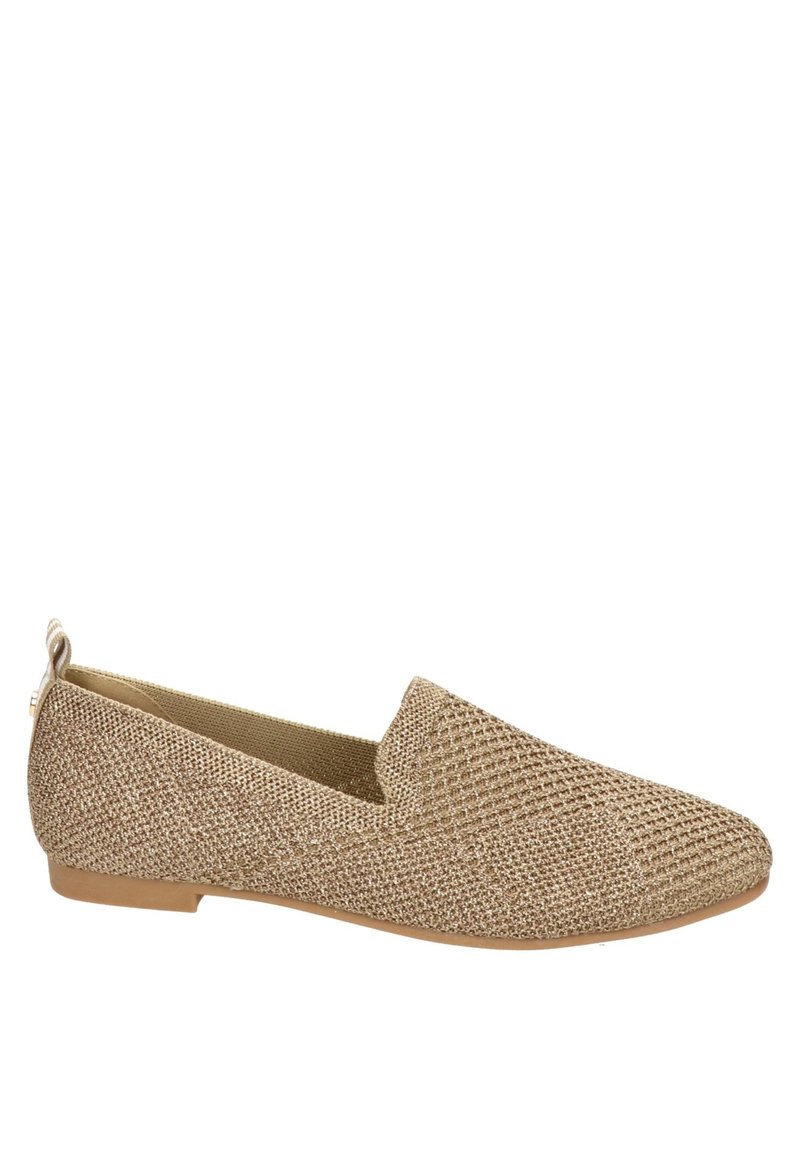 Damen Halbschuhe | La Strada Slipper goud/goldfarben - EC32169 Damen Halbschuhe | La Strada Slipper goud/goldfarben - EC32169