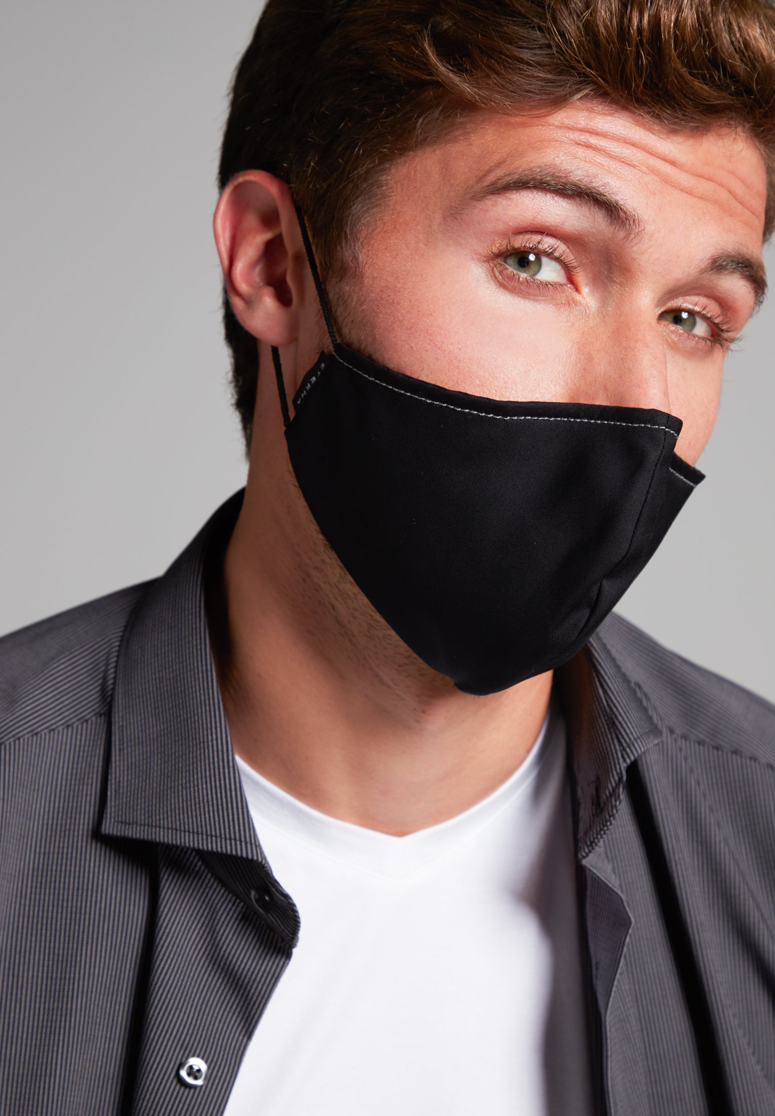 Eterna 5 PACK - Stoffen mondkapje - schwarz/zwart - Zalando.nl