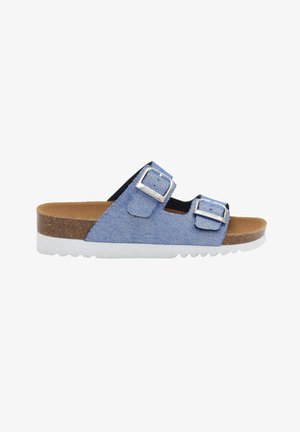 GREENY - Mules - denim
