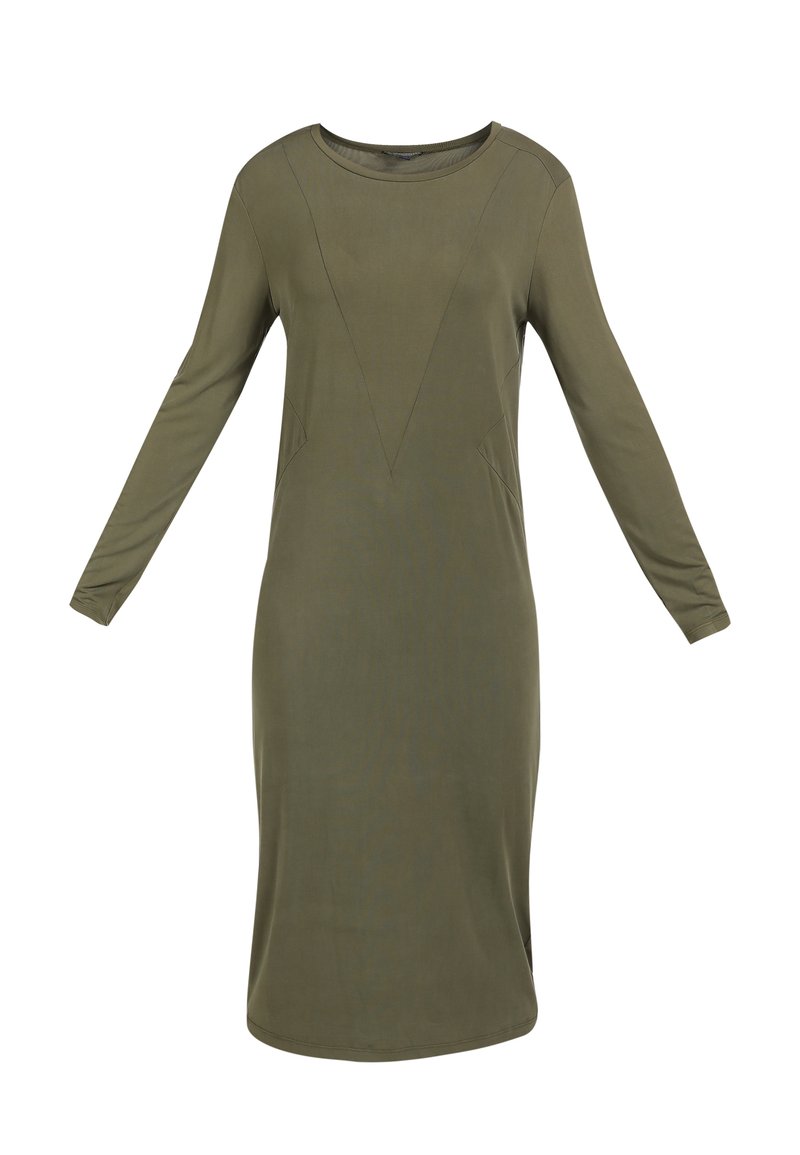 dreimaster Jerseyjurk olijfgroen