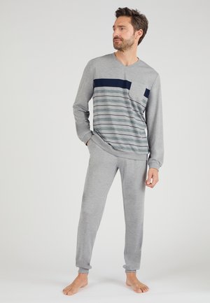 SET   - Pyjama - gris chiné
