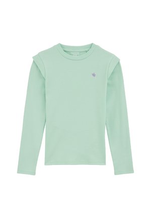 Hosszú ujjú felső - mint green