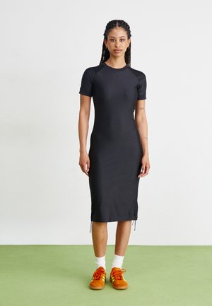 RUCHED 3-STRIPES CALIFORNIA - Trikoomekko - black