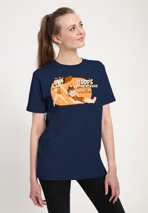 Camiseta estampada - navy blue