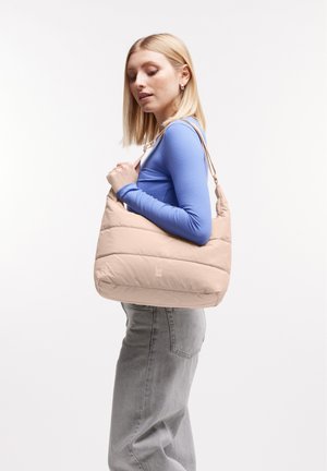 GOT BAG, PUFFER SQUARE - Shopping bag - pearl