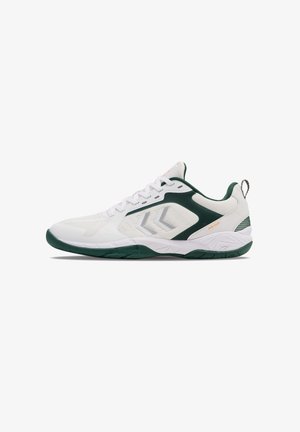 Hummel SPEED COURT - Scarpe da pallamano - white green