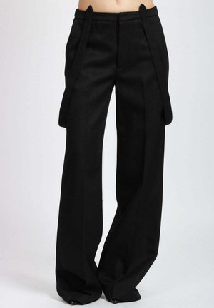 BRETELLE - Pantaloni - black