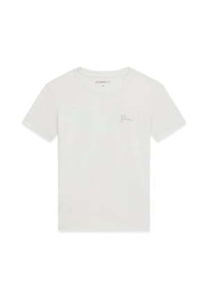 Guess, NEW SS CN MINI LOGO TEE - T-shirt basique - weiß