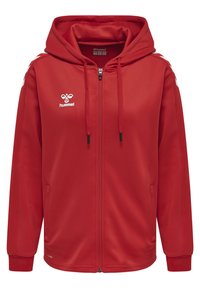 Hummel CORE XK - Sweatjacke - true red