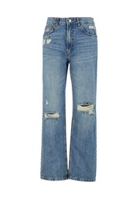 EDA DESTROYED - Relaxed fit jeans - mid blue