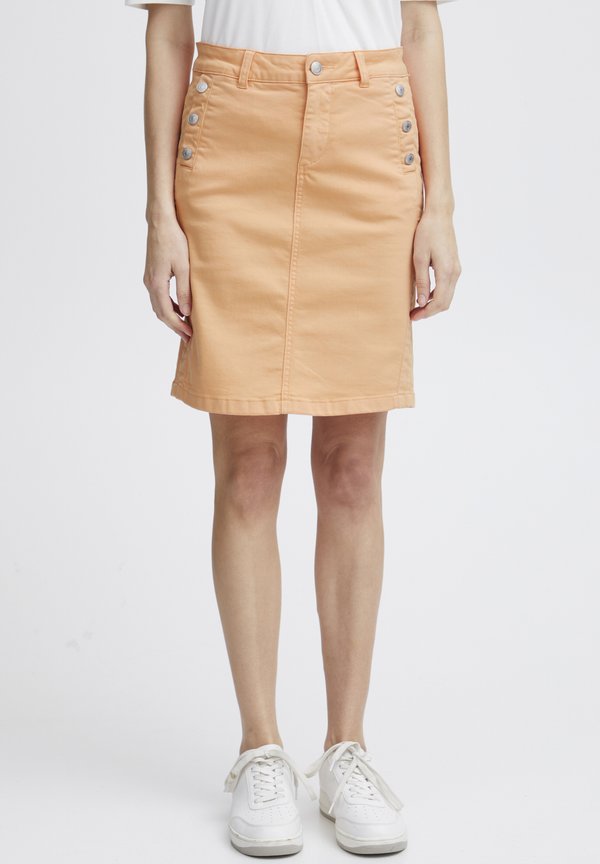 FRLOMAX - A-line skirt - apricot wash